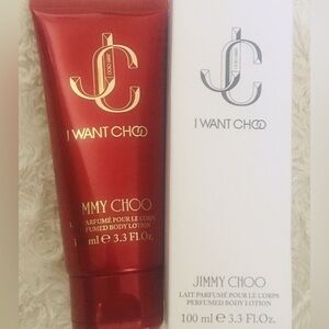 I WANT CHOO by Jimmy Choo for women Perfumed BODY LOTION 3.3 oz 100 ml NEW